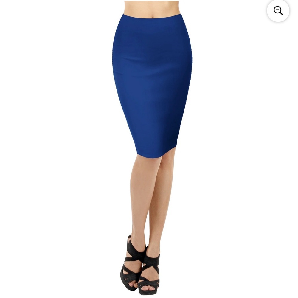 Twinth Navy Blue Pencil Skirt Size Small